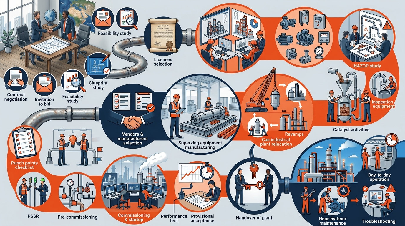 The Commissioning and Start-up Process of Chemical Plants Explained